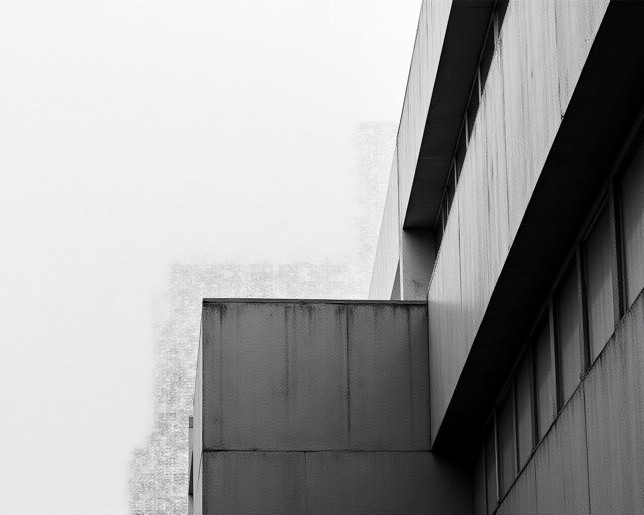 Plano arquitectónico minimalista que representa la estructura de datos